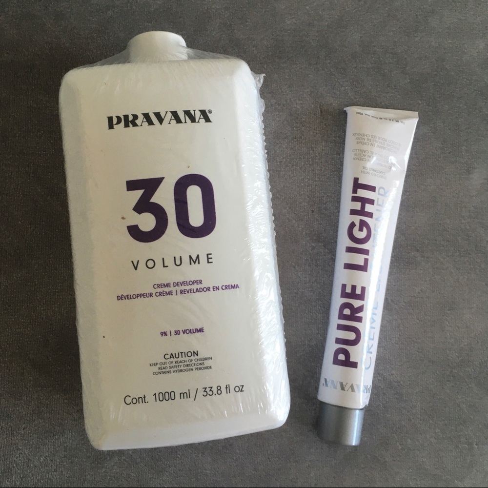 Pravana PureLight Creme Lightener Developer Bundle